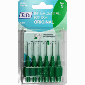 Tepe Interdentalbürste Grün 0.8mm Zahnbürste 6 Stück - ab 3,00 €