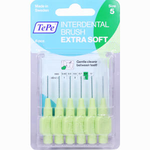Tepe Interdentalbürste X- Weich 0.8mm Zahnbürste 6 Stück - ab 3,13 €