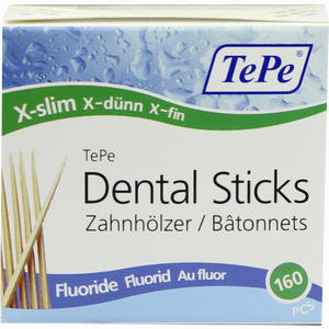 Tepe Zahnholz X- Dünn Fluorid 160 Stück - ab 0,00 &euro;