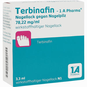 Terbinafin - 1 A Pharma Nagellack gegen Nagelpilz 3.3 ml - ab 6,55 €
