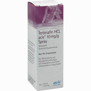 Terbinafin Hcl Acis 10mg/g Spray  30 ml - ab 0,00 €