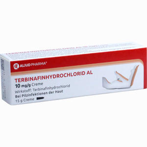 Terbinafinhydrochlorid Al 10mg/g Creme  15 g