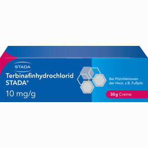 Terbinafinhydrochlorid Stada 10mg/g Creme  30 g - ab 6,60 €