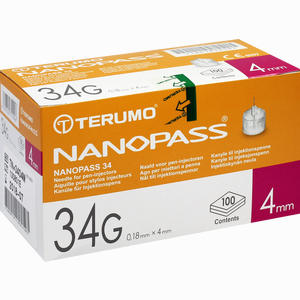 Terumo Nanopass 34 Kanülen 100 Stück - ab 31,95 €