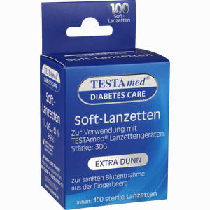 Testamed Soft- Lanzetten  100 Stück - ab 6,99 €