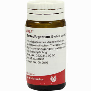 Testes/argentum Globuli  20 g - ab 7,62 €