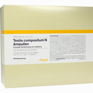 Testis Compositum N Ampullen  100 Stück - ab 147,44 €