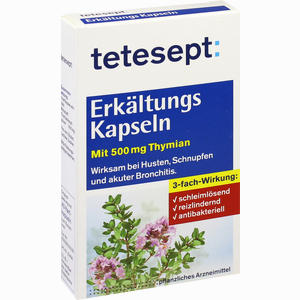 Tetesept Erkältungs Kapseln  40 Stück - ab 5,73 €