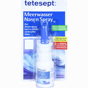 Tetesept Meerwasser Nasenspray  20 ml - ab 3,25 €