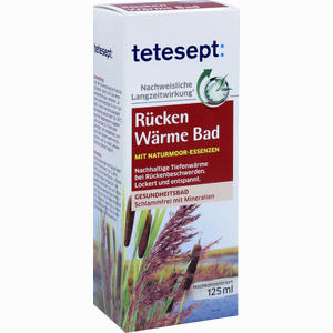 Tetesept Rücken Wärme Bad Bad 125 ml - ab 0,00 &euro;