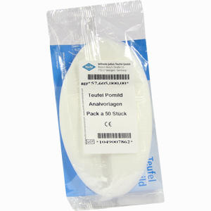 Teufel Pomild Analvorlagen 50 Stück - ab 0,00 €