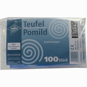 Teufel Pomild Analvorlagen 100 Stück - ab 8,14 €