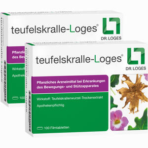 Teufelskralle- Loges Filmtabletten 200 Stück - ab 35,86 €