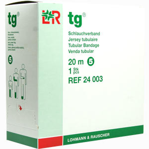 Tg Schlauchverband Gr. 5 Weiß 20m  1 Stück - ab 11,13 €