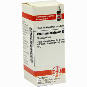 Thallium Acet D12 Globuli 10 g - ab 7,66 €