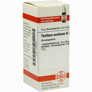 Thallium Acet D30 Globuli 10 g - ab 8,52 €