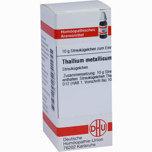 Thallium Met D12 Globuli 10 g - ab 8,09 €