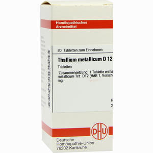Thallium Met D12 Tabletten 80 Stück - ab 10,45 €