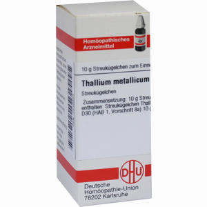 Thallium Met D30 Globuli 10 g - ab 8,18 €