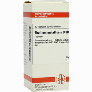 Thallium Met D30 Tabletten 80 Stück - ab 0,00 &euro;