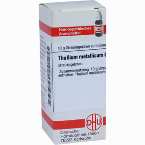 Thallium Metallicum C30 Globuli 10 g - ab 8,20 €