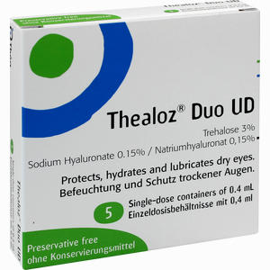 Thealoz Duo Ud Einzeldosispipetten 5 Stück
