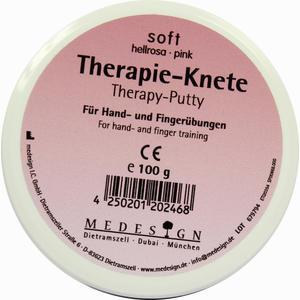 Therapie Knete Soft Hellrosa 100 g - ab 6,38 &euro;