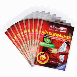 Thermopad Rückenwärmer 10er 10 Stück - ab 0,00 &euro;
