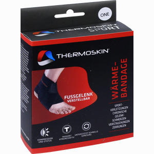 Thermoskin Wärmebandage Fußgelenk Verstellbar  1 Stück - ab 0,00 &euro;