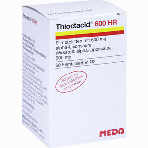 Thioctacid 600 Hr Filmtabletten 60 Stück - ab 0,00 &euro;