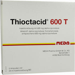 Thioctacid 600 T Ampullen 5 x 24 ml - ab 38,97 €