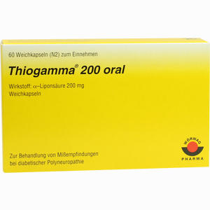 Thiogamma 200 Oral Kapseln 60 Stück - ab 0,00 &euro;