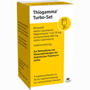 Thiogamma Turboset Pur Infusionslösung 50 ml - ab 8,54 €