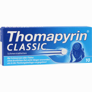 Thomapyrin Classic Schmerztabletten  10 Stück