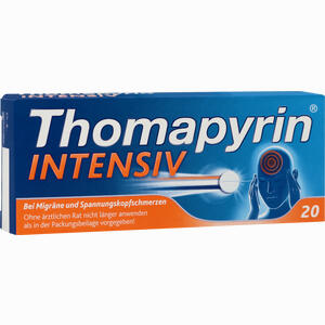 Thomapyrin Intensiv Tabletten 20 Stück Thomapyrin Intensiv Tabletten 20 Stück
