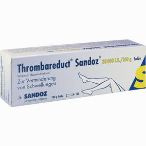 Thrombareduct Sandoz 30 000 I.e. Salbe  100 g - ab 0,00 &euro;