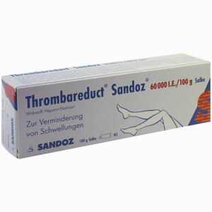 Thrombareduct Sandoz 60.000 I.e. Salbe  100 g - ab 0,00 €