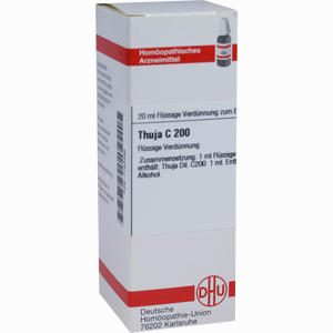 Thuja C200 Dilution 20 ml - ab 17,31 €