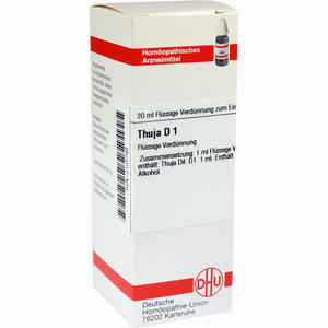 Thuja D 1 Dilution 20 ml - ab 8,20 €