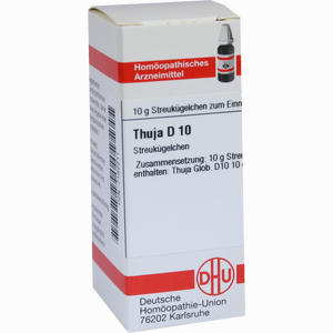Thuja D10 Globuli 10 g - ab 7,08 €