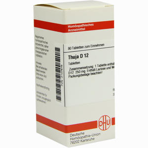 Thuja D12 Tabletten 80 Stück - ab 7,95 €