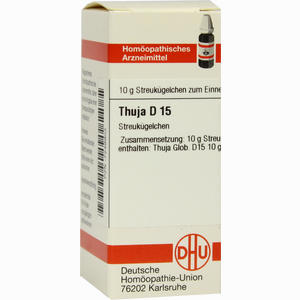 Thuja D15 Globuli 10 g - ab 0,00 &euro;