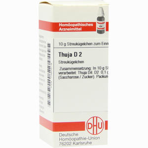Thuja D2 Globuli 10 g - ab 7,48 €