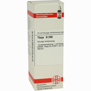 Thuja D200 Dilution DHU-Arzneimittel 20 ml - ab 13,08 €