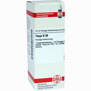 Thuja D30 Dilution 20 ml - ab 8,58 €