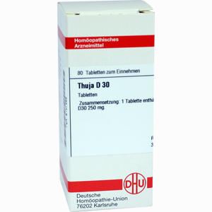 Thuja D30 Tabletten 80 Stück - ab 8,56 €