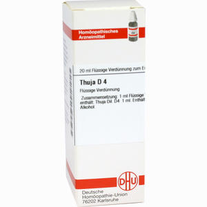 Thuja D4 Dilution DHU-Arzneimittel 20 ml - ab 7,45 €