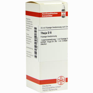 Thuja D6 Dilution 20 ml - ab 7,80 €