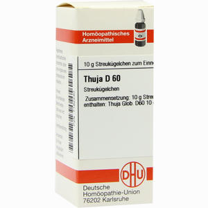 Thuja D60 Globuli 10 g - ab 12,62 €