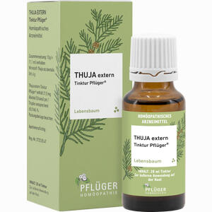 Thuja Extern Tinktur Pflüger 20 ml - ab 5,97 €